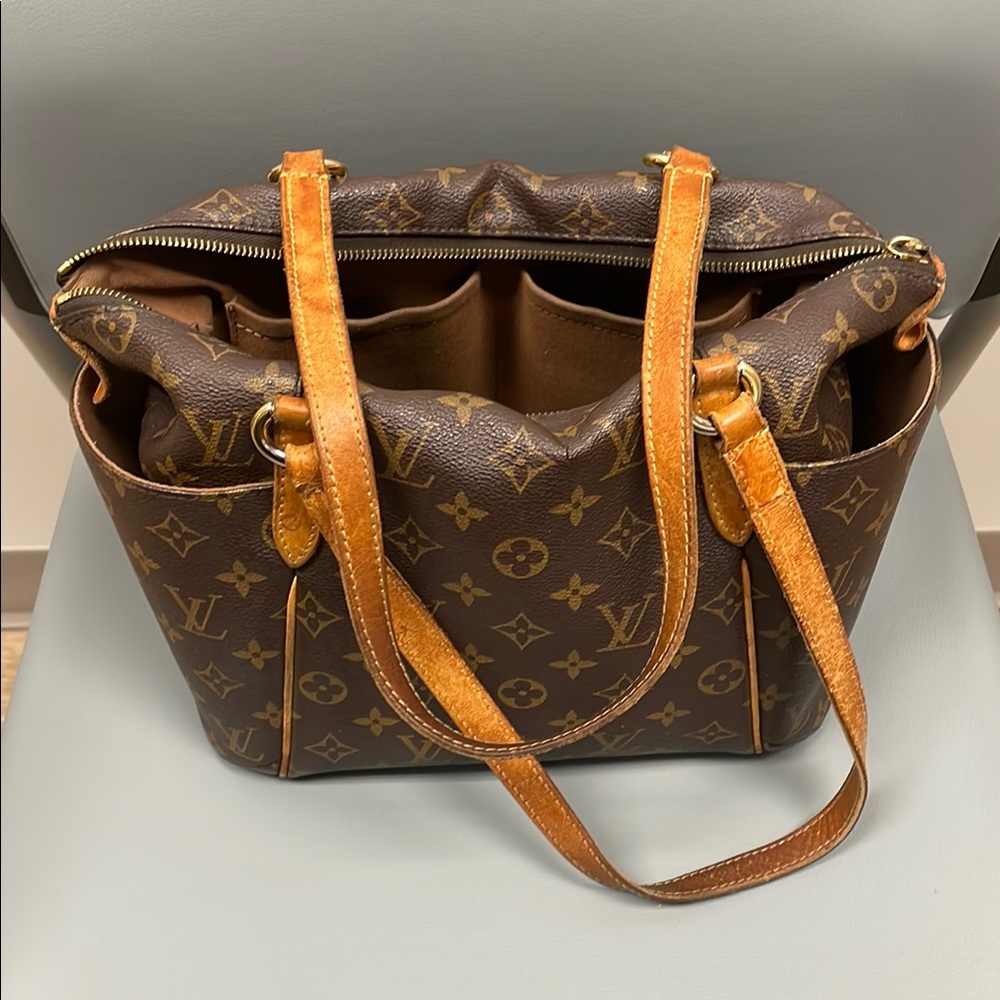 Louis Vuitton Brown Monogram Tote